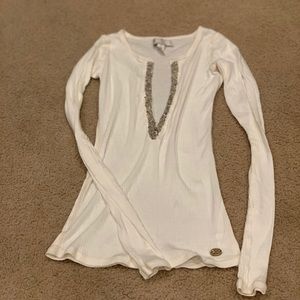 Abercrombie Bling neck long sleeve